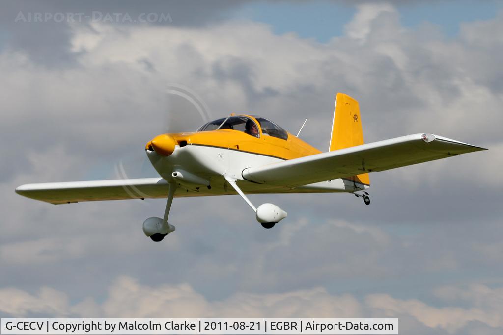 G-CECV, 2006 Vans RV-7 C/N PFA 323-14338, Vans RV-7 at Breighton Airfield's Summer Fly-In, August 2011.