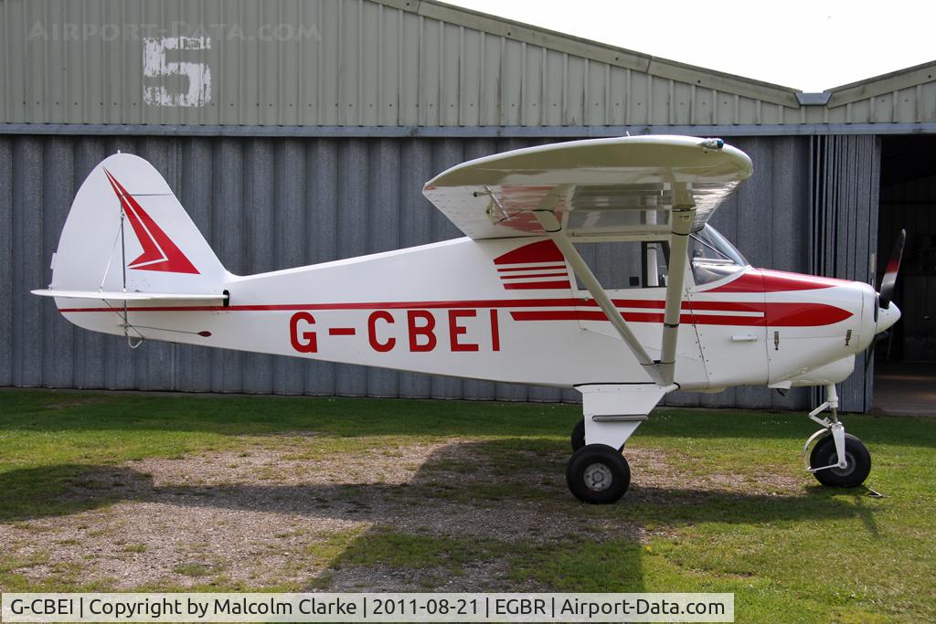 G-CBEI, 1961 Piper PA-22-108 Colt Colt C/N 22-9136, Piper PA-22-108 at Breighton Airfield's Summer Fly-In, August 2011.