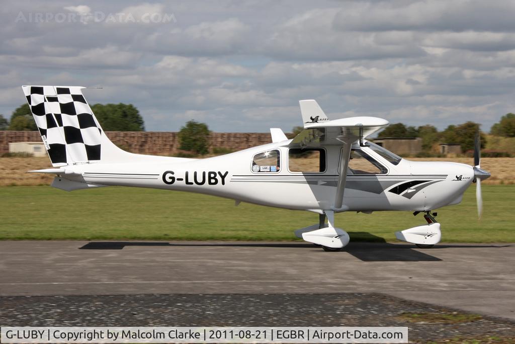 G-LUBY, 2006 Jabiru J430 C/N PFA 336-14605, Jabiru J439 at Breighton Airfield's Summer Fly-In, August 2011.