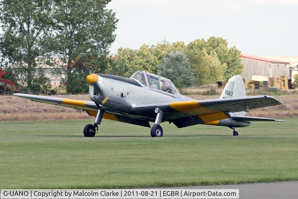 G-UANO, 1959 OGMA DHC-1 Chipmunk T.20 C/N OGMA-57, OGMA DHC-1 Chipmunk 22 at Breighton Airfield's Summer Fly-In, August 2011.