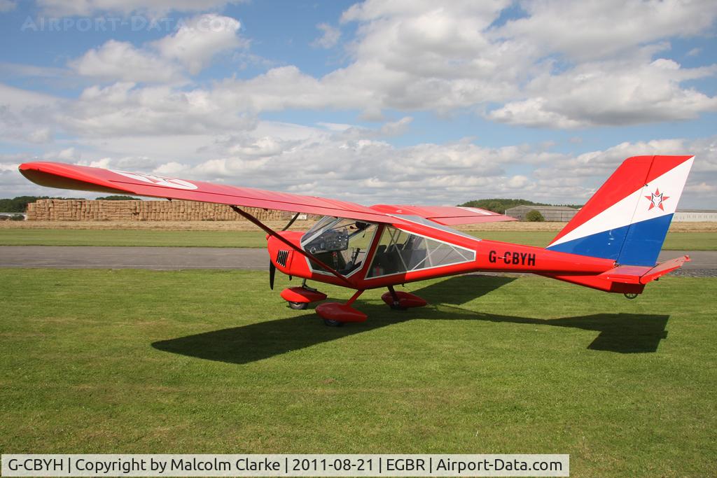 G-CBYH, 2003 Aeroprakt A-22 Foxbat C/N PFA 317-13902, Aeroprakt A22 Foxbat at Breighton Airfield's Summer Fly-In, August 2011.
