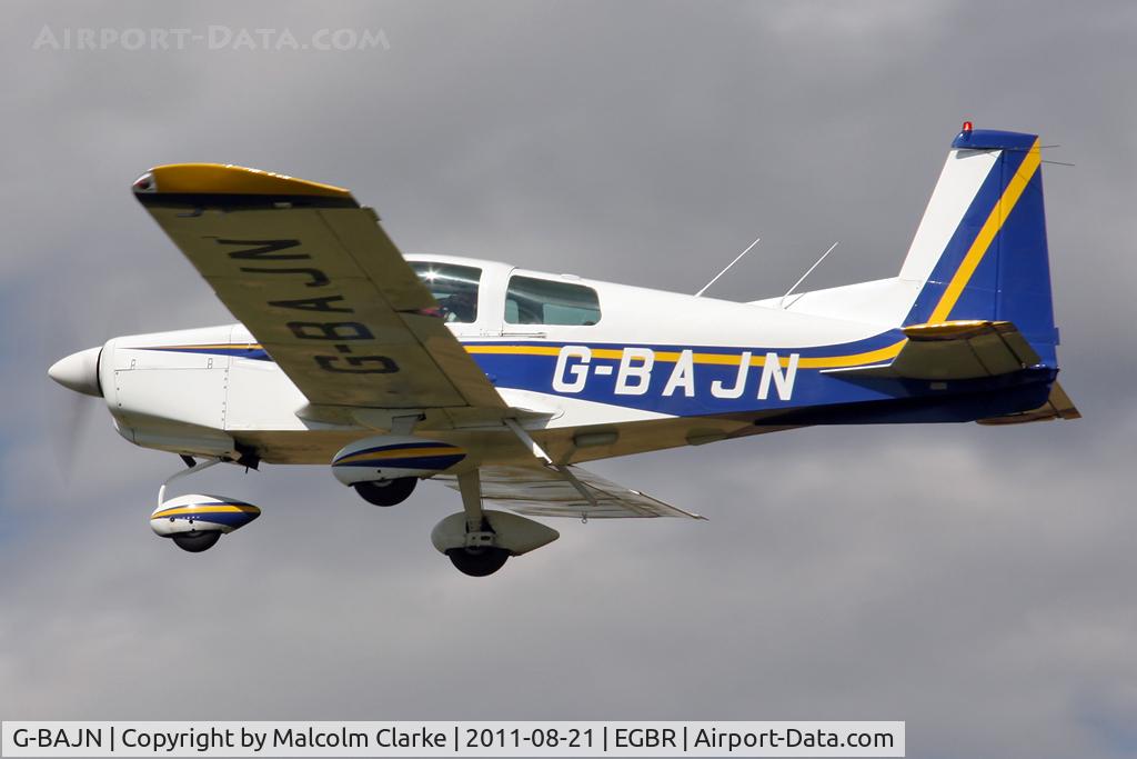 G-BAJN, 1972 American Aviation AA-5 Traveler C/N AA5-0259, American Aviation AA-5 Traveler at Breighton Airfield's Summer Fly-In, August 2011.