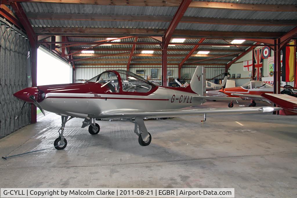 G-CYLL, 2006 Sequoia F-8L C/N PFA 100-14572, Falco F8L at Breighton Airfield's Summer Fly-In, August 2011.