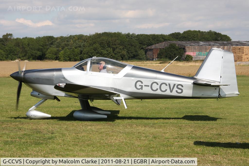 G-CCVS, 2010 Vans RV-6A C/N PFA 181A-13413, Vans RV-6A at Breighton Airfield's Summer Fly-In, August 2011.