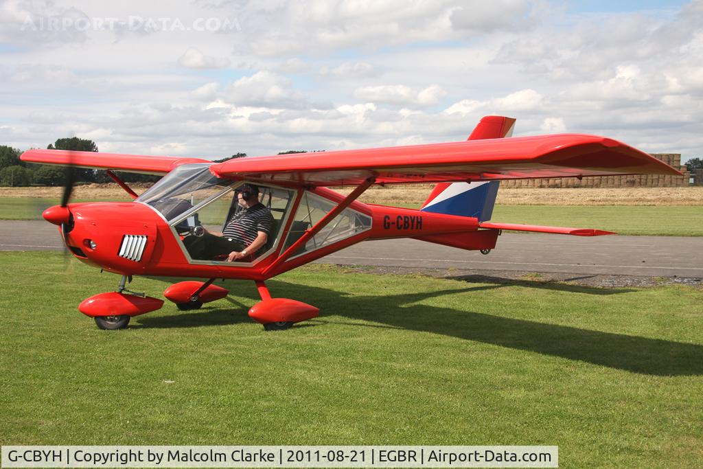 G-CBYH, 2003 Aeroprakt A-22 Foxbat C/N PFA 317-13902, Aeroprakt A22 Foxbat at Breighton Airfield's Summer Fly-In, August 2011.