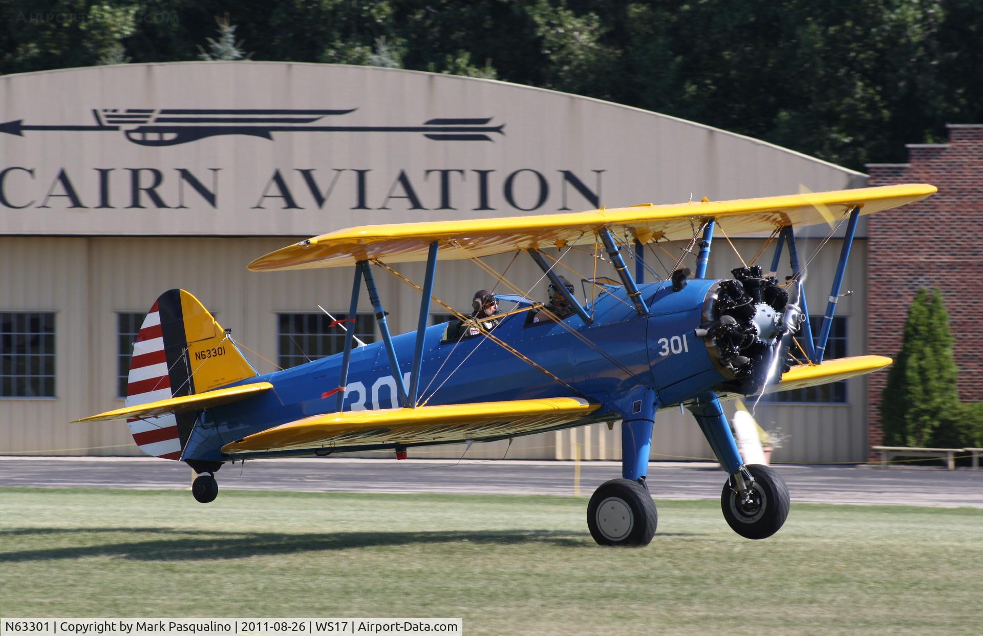 N63301, 1942 Boeing 75 C/N 75-3835, Stearman