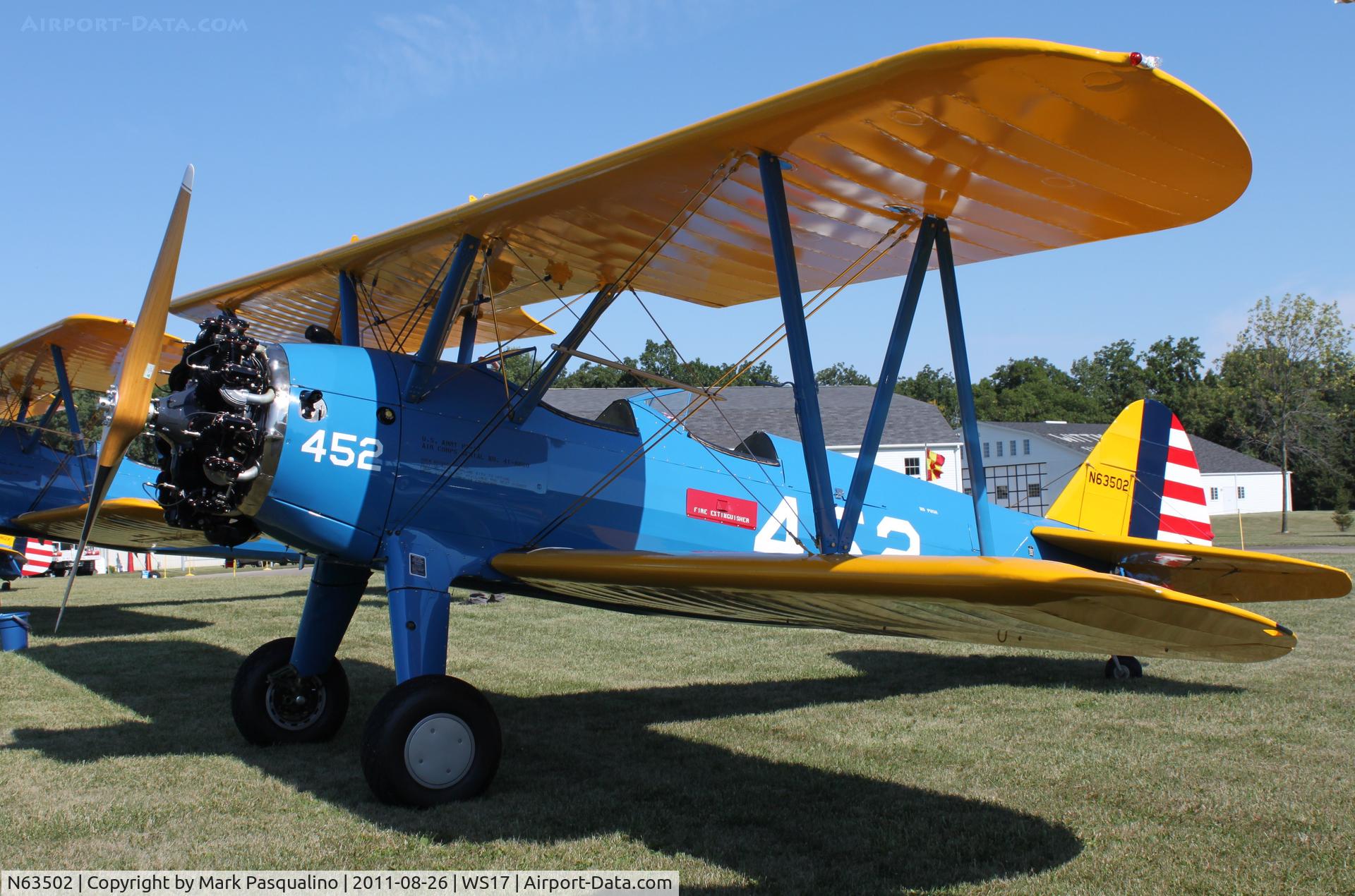 N63502, 1941 Boeing A75N1 C/N 75-2419, Stearman
