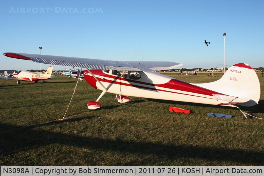 N3098A, 1953 Cessna 170B C/N 25742, Airventure 2011.