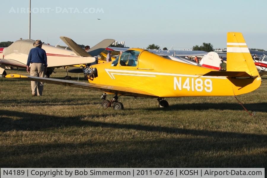 N4189, 1956 Mooney M-18C 55 C/N 354, Airventure 2011.