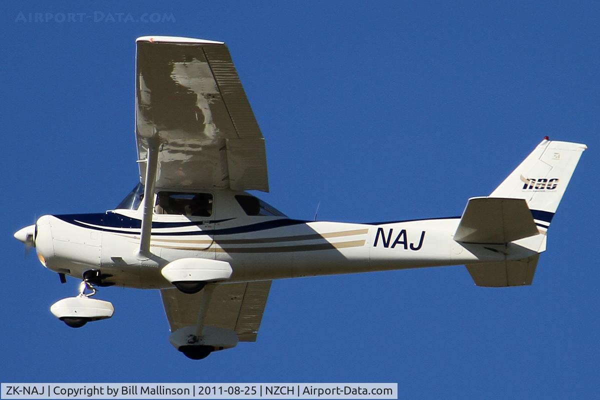 ZK-NAJ, 1996 Reims FA152 Aerobat C/N 0379, originally G-BJZT, then ZK-JZT. 
 Changed to ZK-NAJ on 20-07-2011