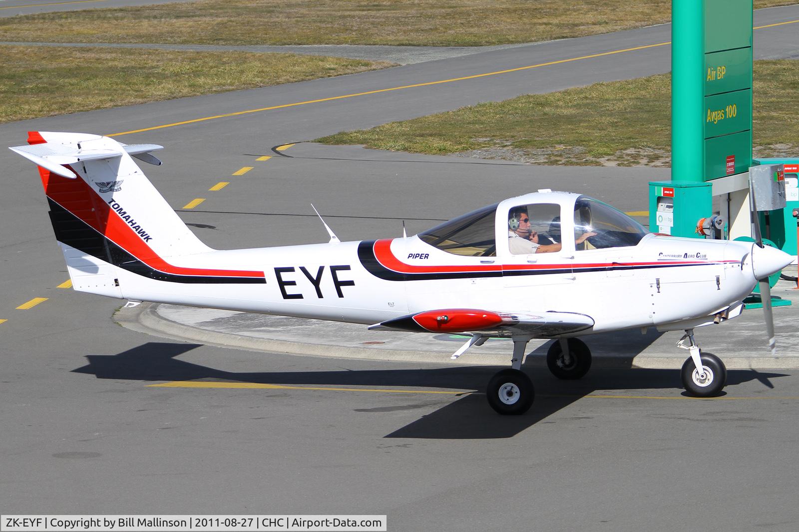 ZK-EYF, 1978 Piper PA-38-112 Tomahawk C/N 38-79A0094, fill it up please...and check the oil and clenm the windscreen too !