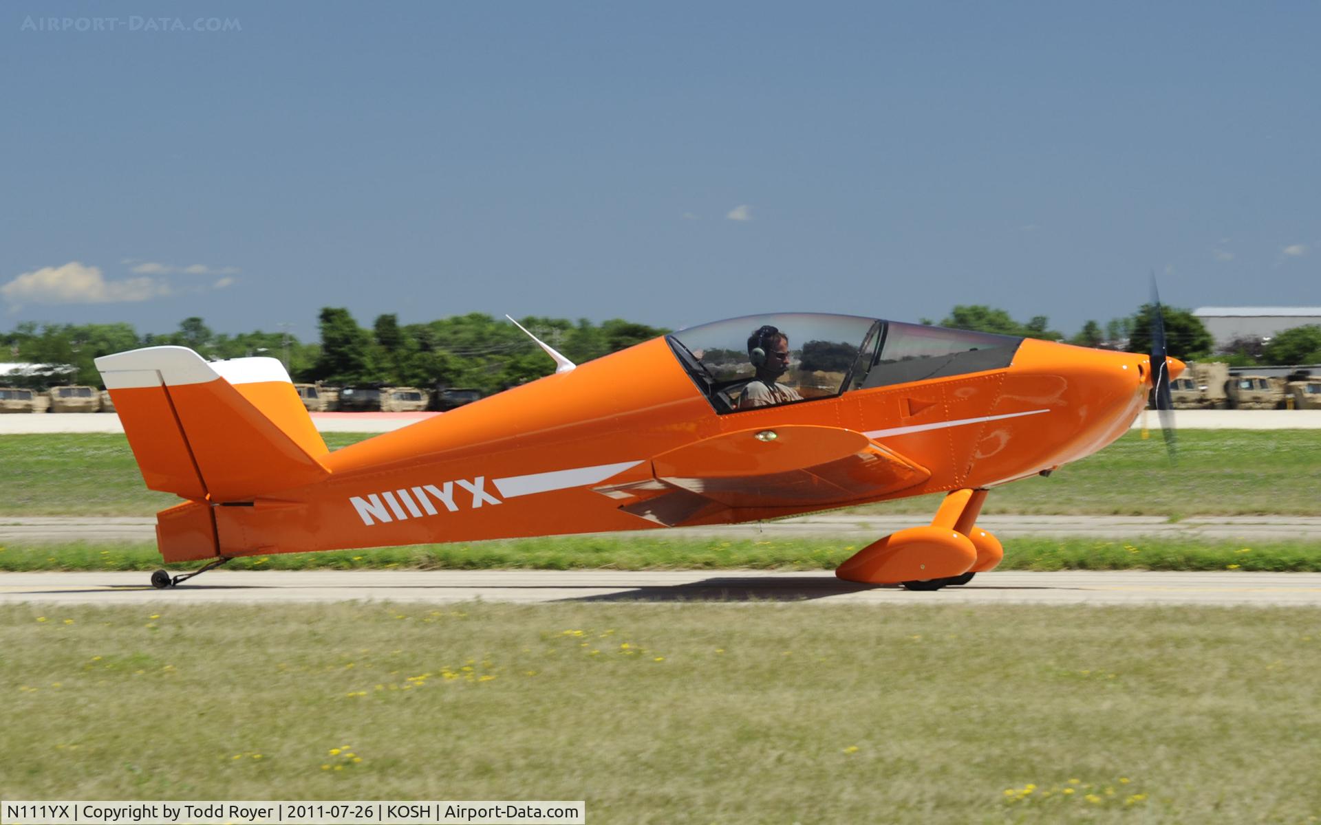 N111YX, Sonex Waiex C/N W0082, AIRVENTURE 2011
