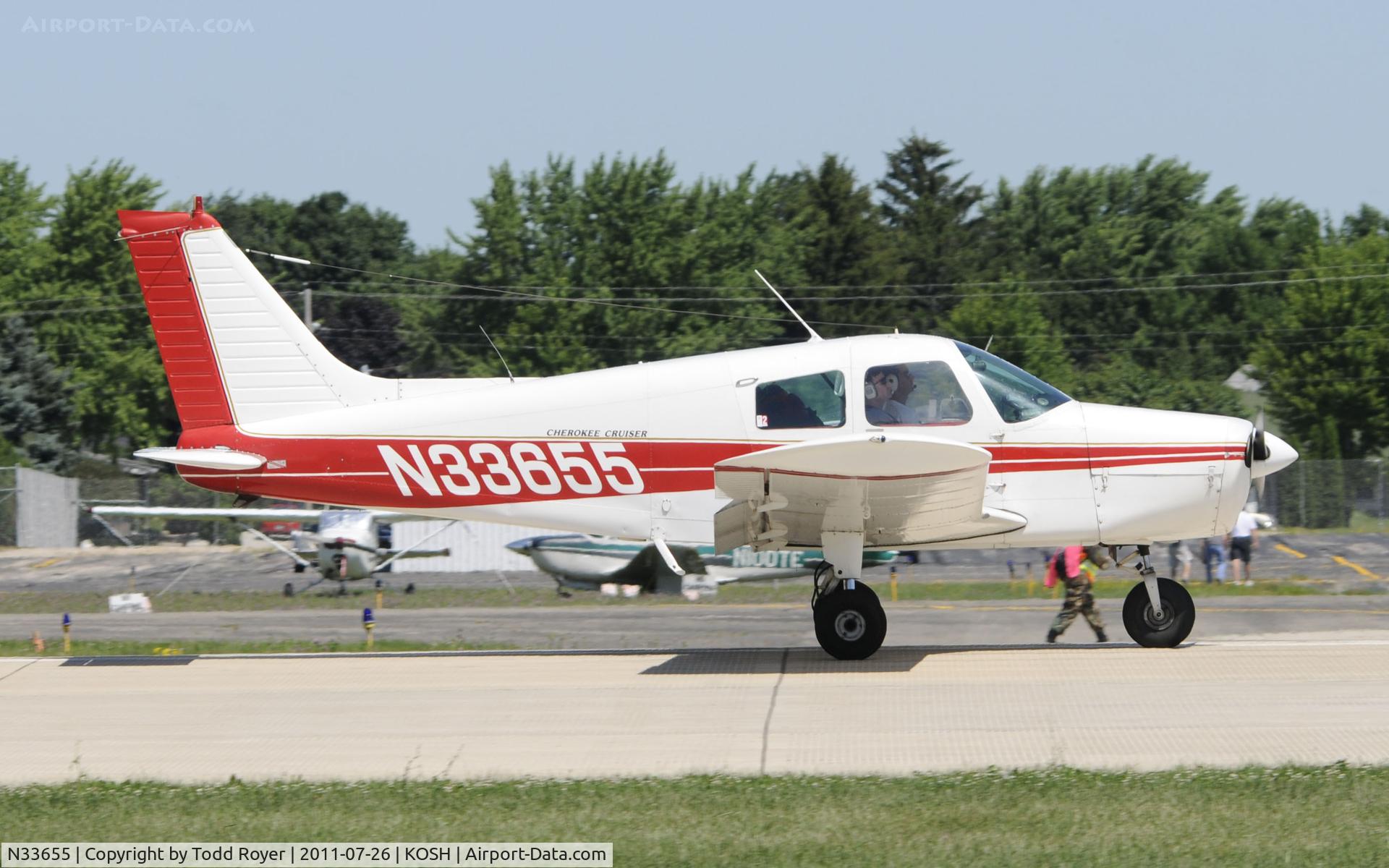 N33655, 1975 Piper PA-28-140 C/N 28-7525220, AIRVENTURE 2011