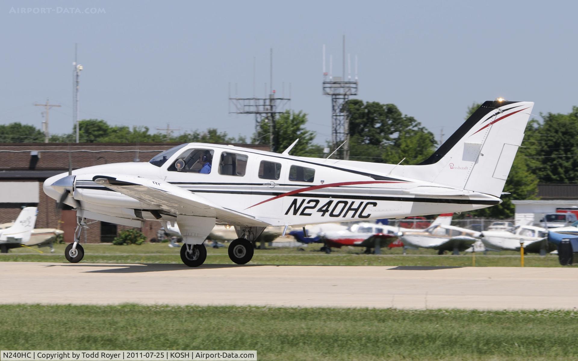 N240HC, 1979 Beech 58P Baron C/N TJ-221, AIRVENTURE 2011