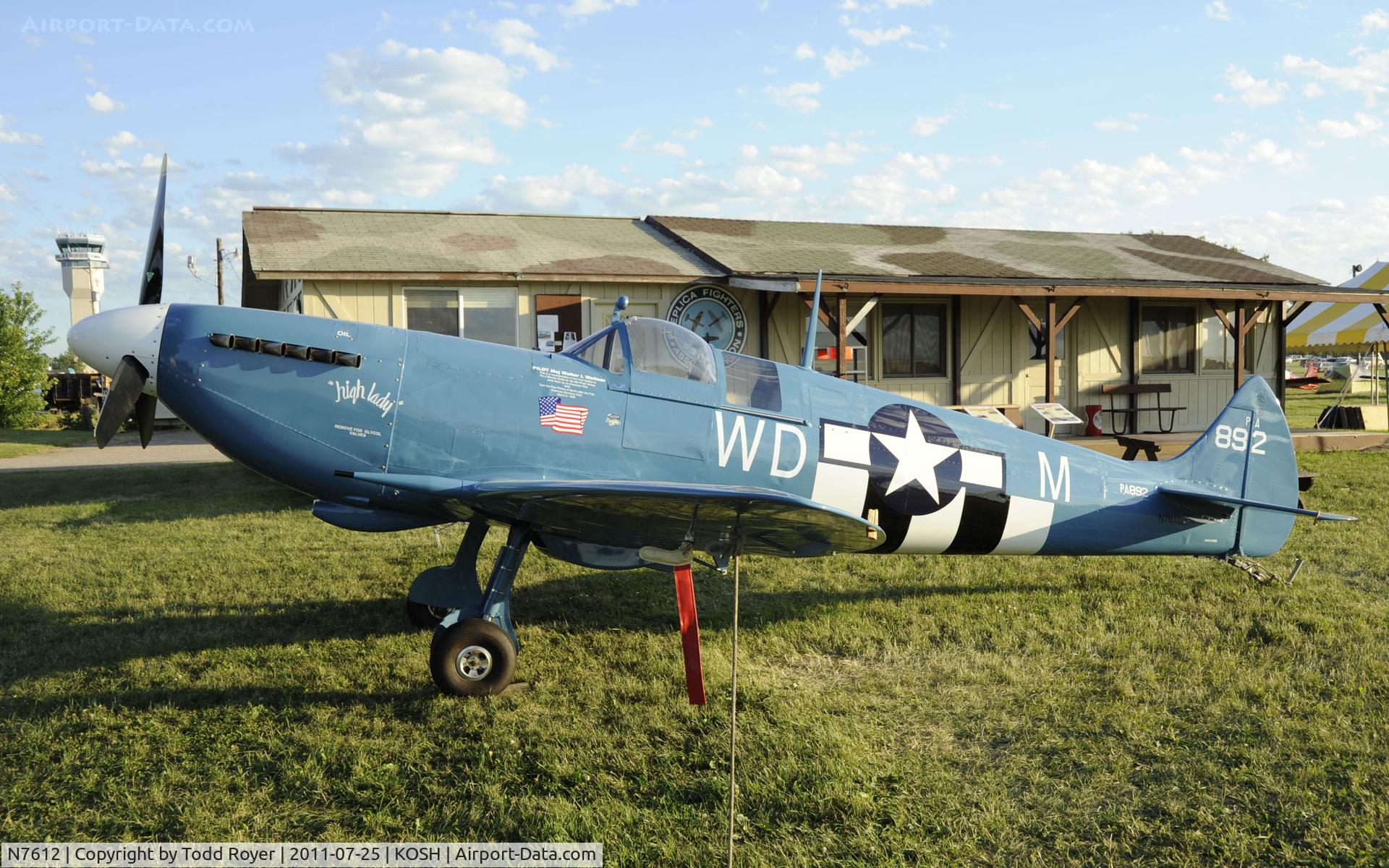 N7612, Supermarine Aircraft Spitfire Mk.26B C/N 077, AIRVENTURE 2011