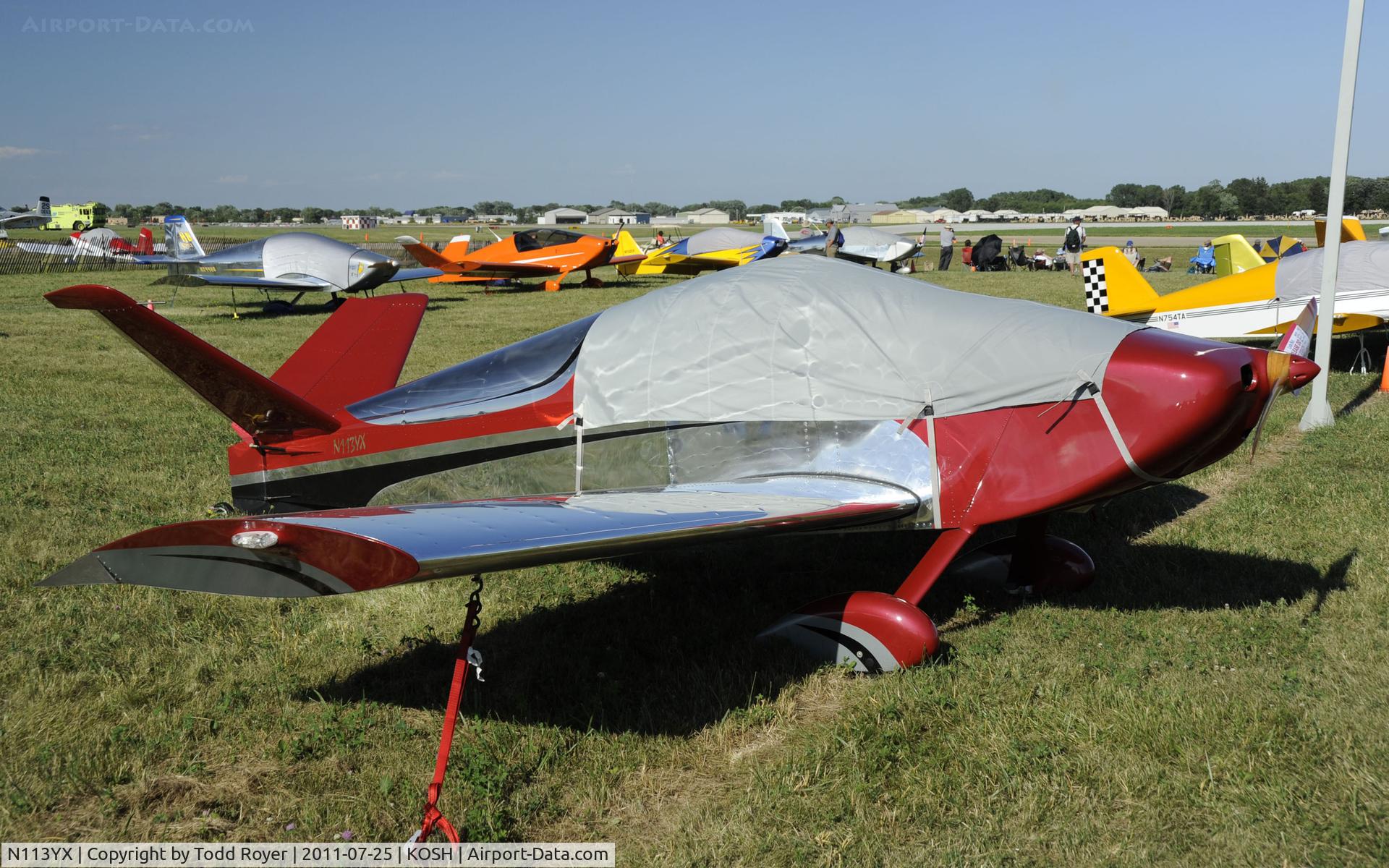 N113YX, Sonex Waiex C/N W0113, AIRVENTURE 2011