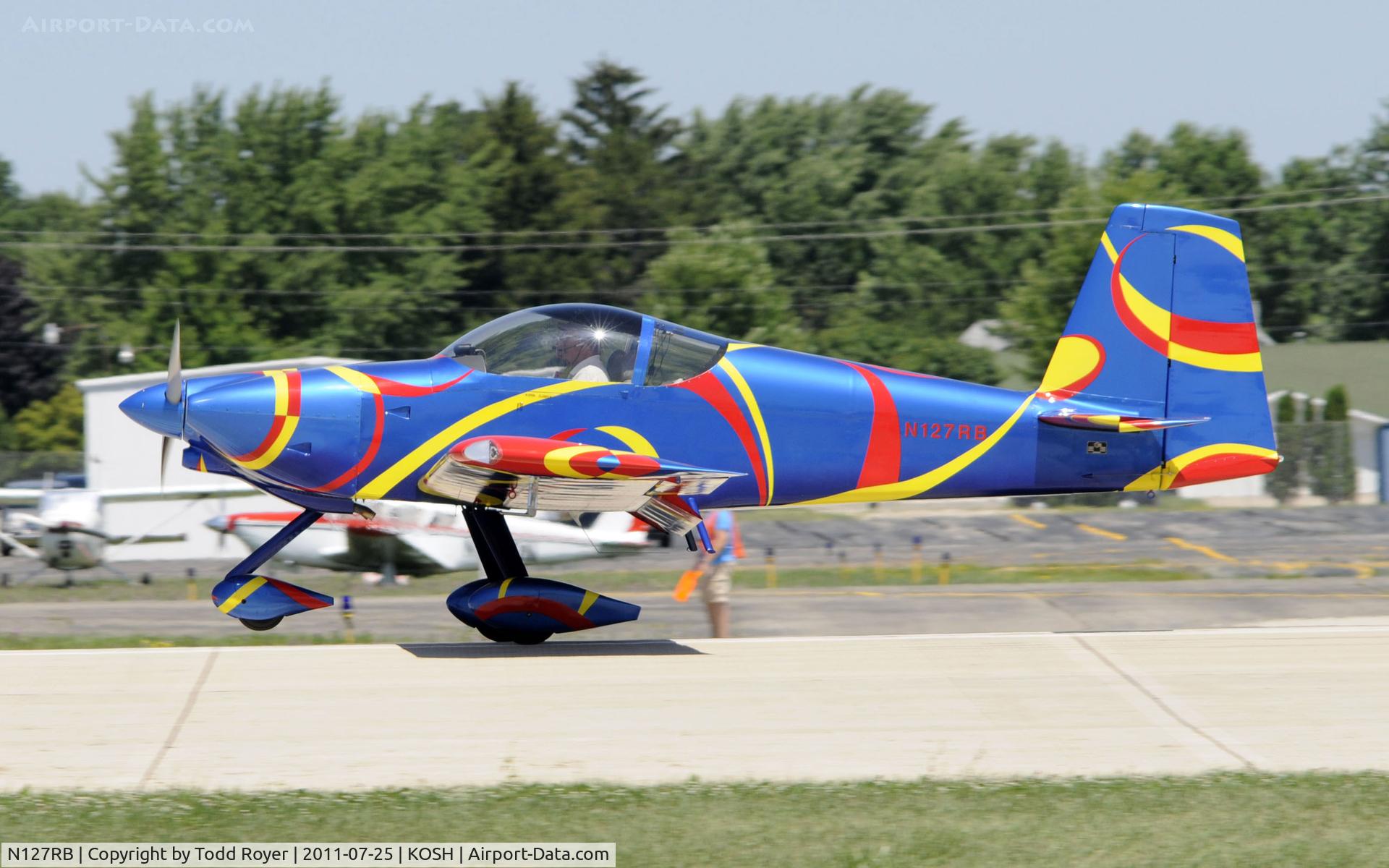 N127RB, Vans RV-7A C/N 72020, AIRVENTURE 2011