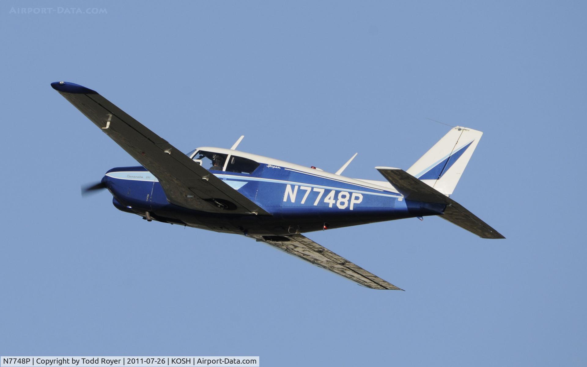 N7748P, 1961 Piper PA-24-250 Comanche C/N 24-2963, AIRVENTURE 2011