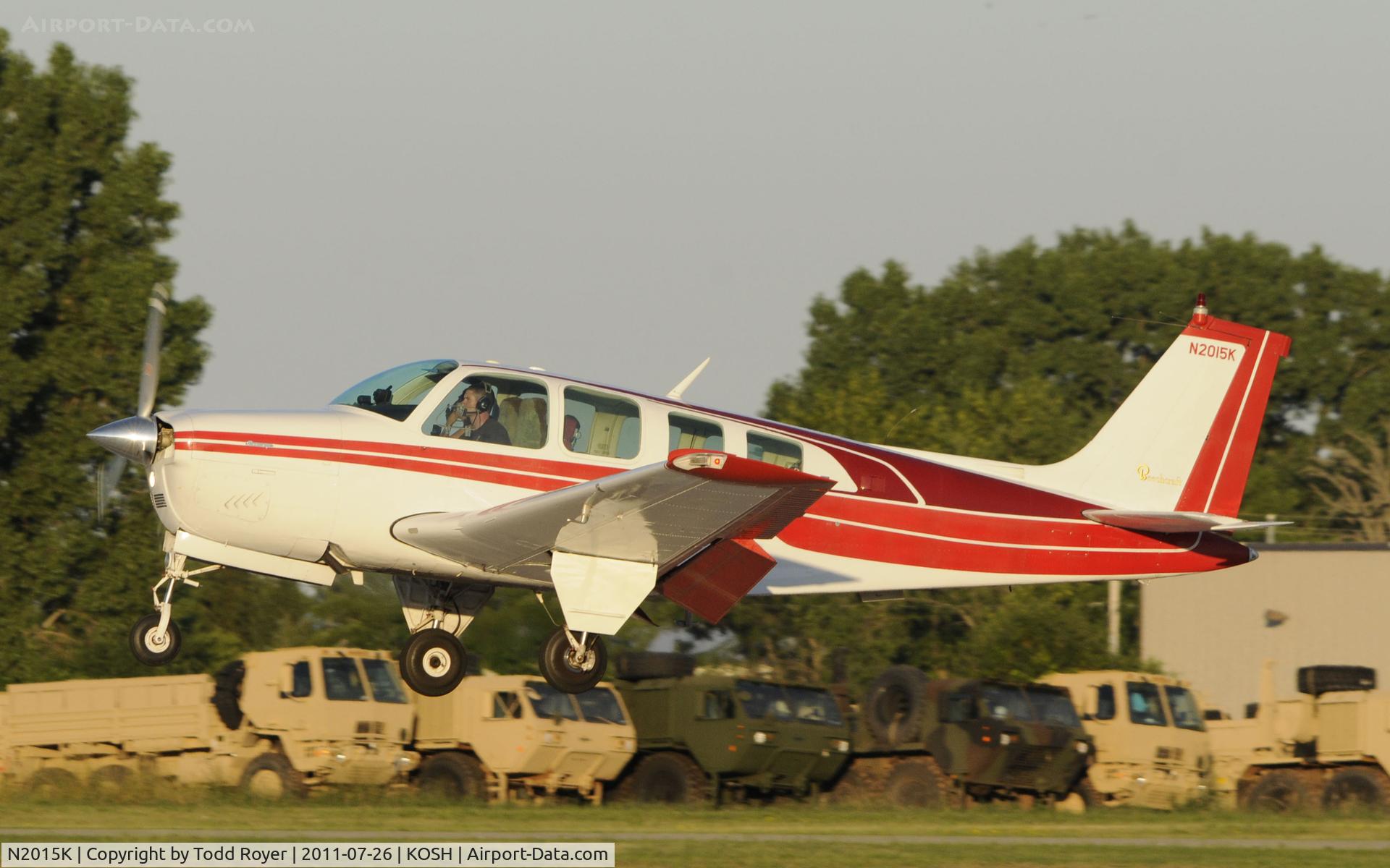 N2015K, 1978 Beech A36 Bonanza 36 C/N E-1312, AIRVENTURE 2011