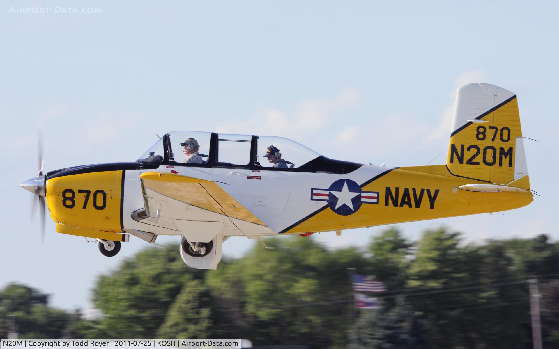 N20M, 1956 Beech-Parks D-45 C/N BG-204, AIRVENTURE 2011