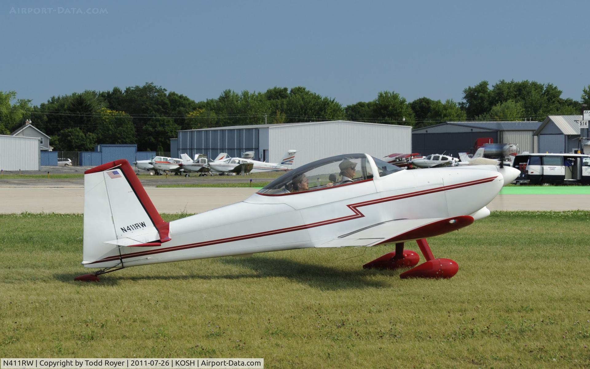 N411RW, 2002 Vans RV-8 C/N 458, AIRVENTURE 2011