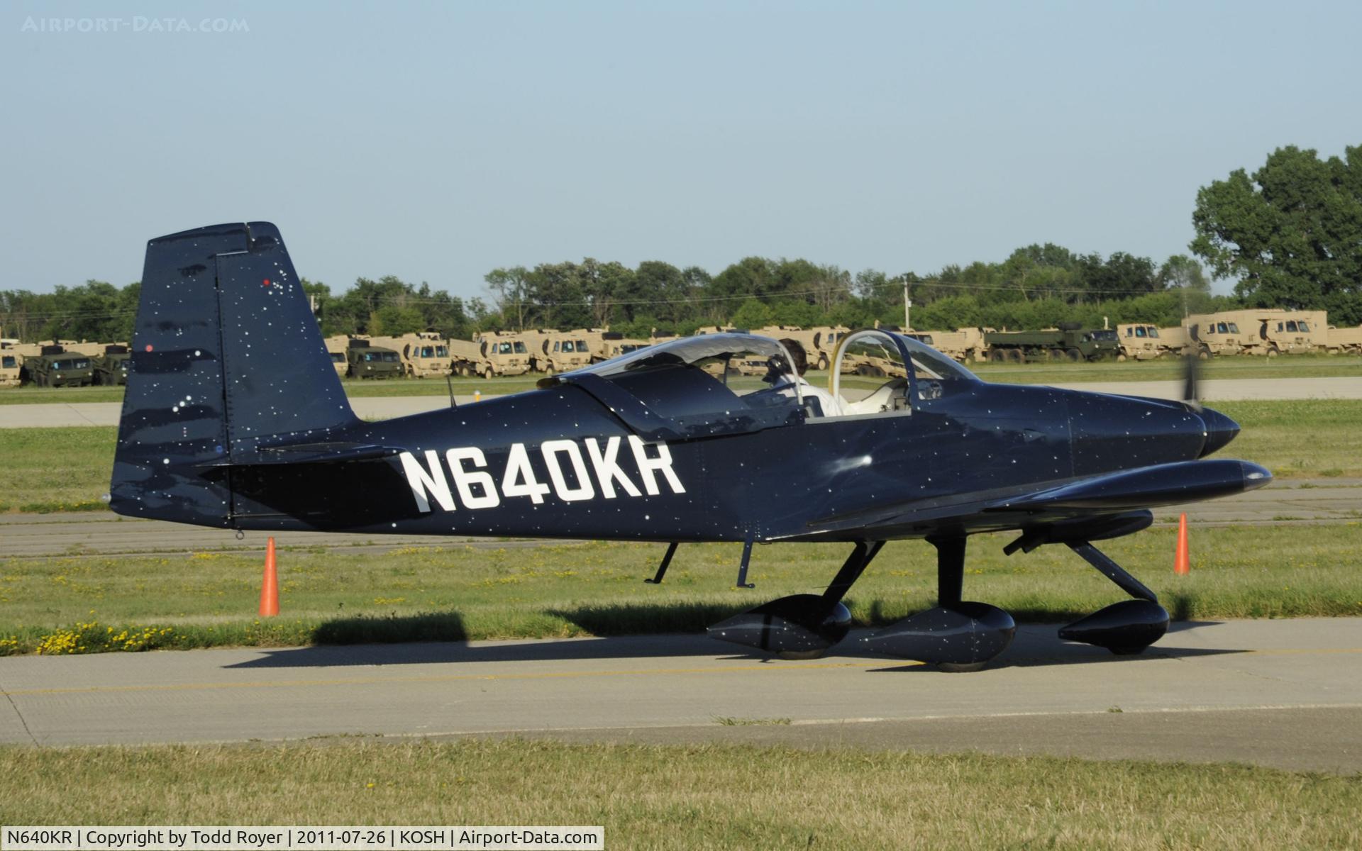 N640KR, Vans RV-7A C/N 71028, AIRVENTURE 2011