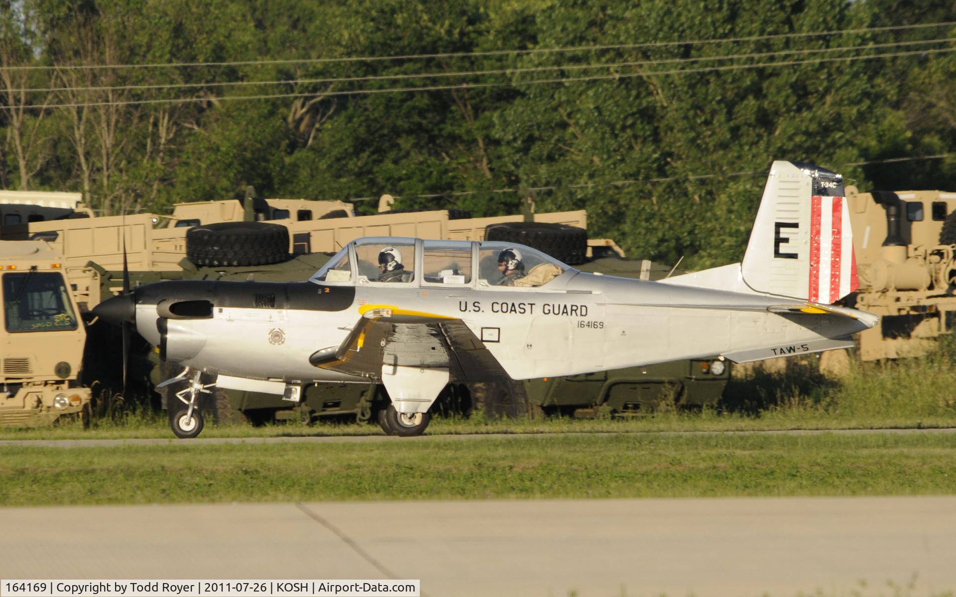 164169, Beech T-34C Turbo Mentor C/N GL-349, AIRVENTURE 2011