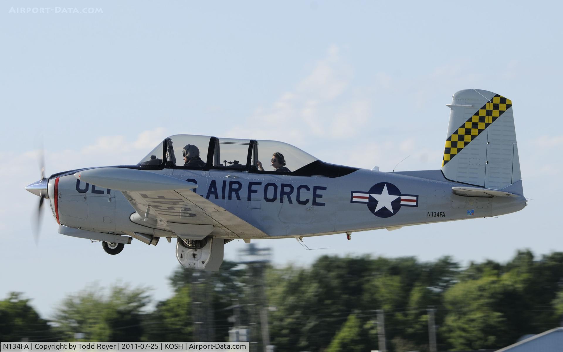 N134FA, 1954 Beech B-45 C/N CG-21, AIRVENTURE 2011