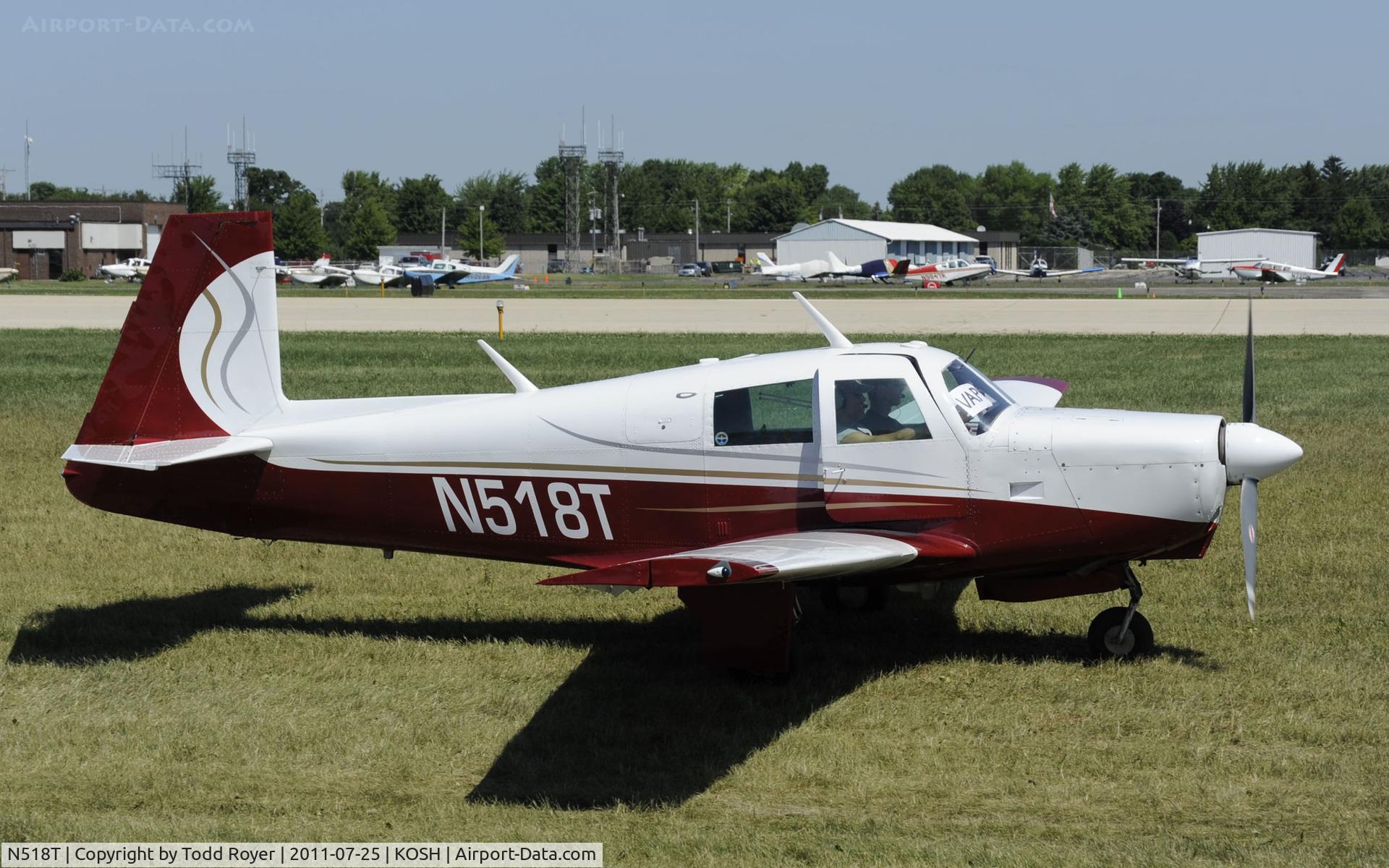 N518T, 1966 Mooney M20C Ranger C/N 3466, AIRVENTURE 2011