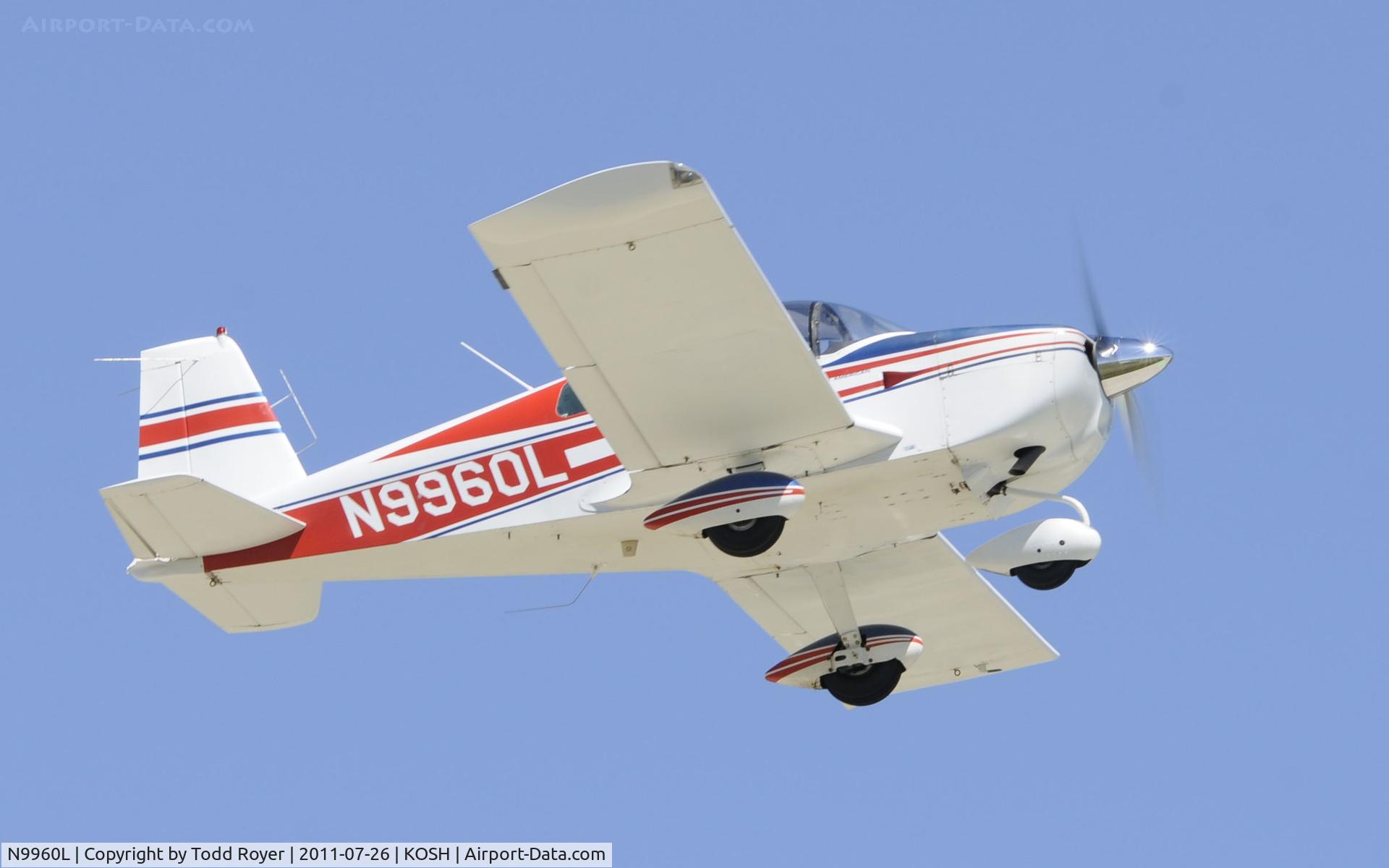 N9960L, 1973 Grumman American AA-1B Trainer C/N AA1B-0260, AIRVENTURE 2011