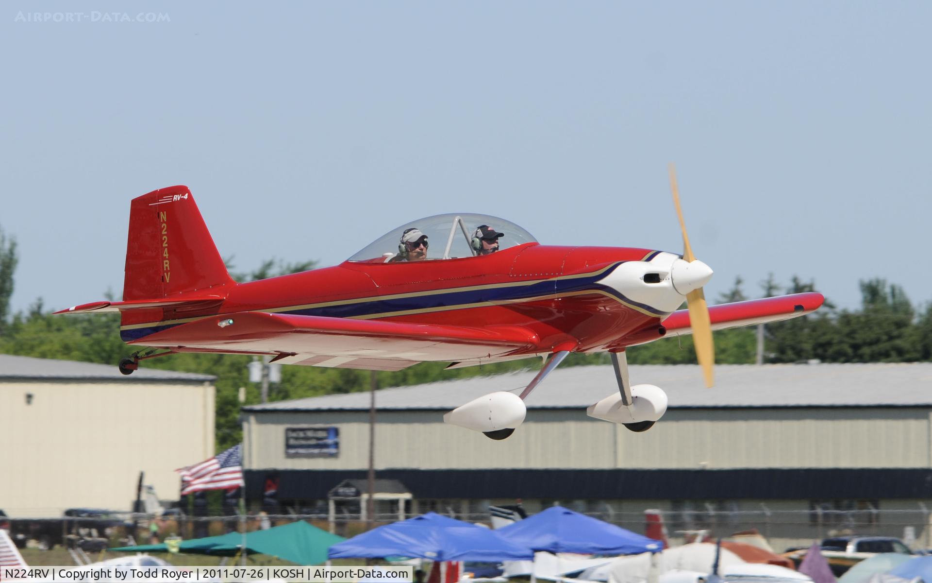 N224RV, 1999 Vans RV-4 C/N 1779, AIRVENTURE 2011