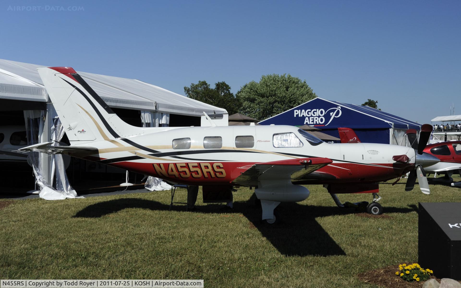 N455RS, 2005 Piper PA-46-500TP Malibu Meridian C/N 4697214, AIRVENTURE 2011