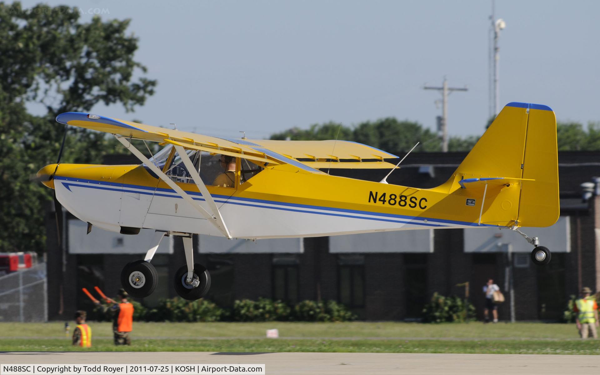 N488SC, 2006 Skystar Kitfox Series 6/7 C/N S0002-012, AIRVENTURE 2011