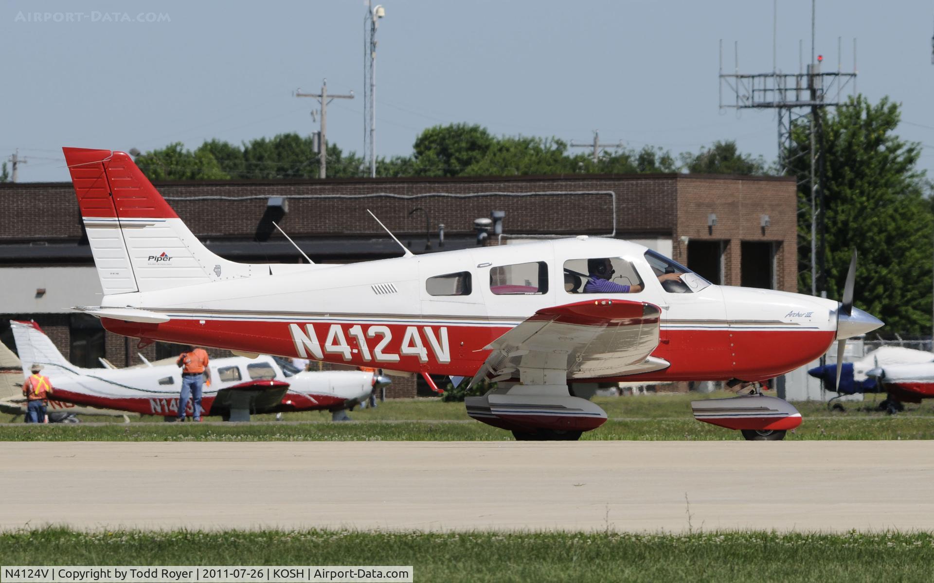 N4124V, 1998 Piper PA-28-181 C/N 2843155, AIRVENTURE 2011