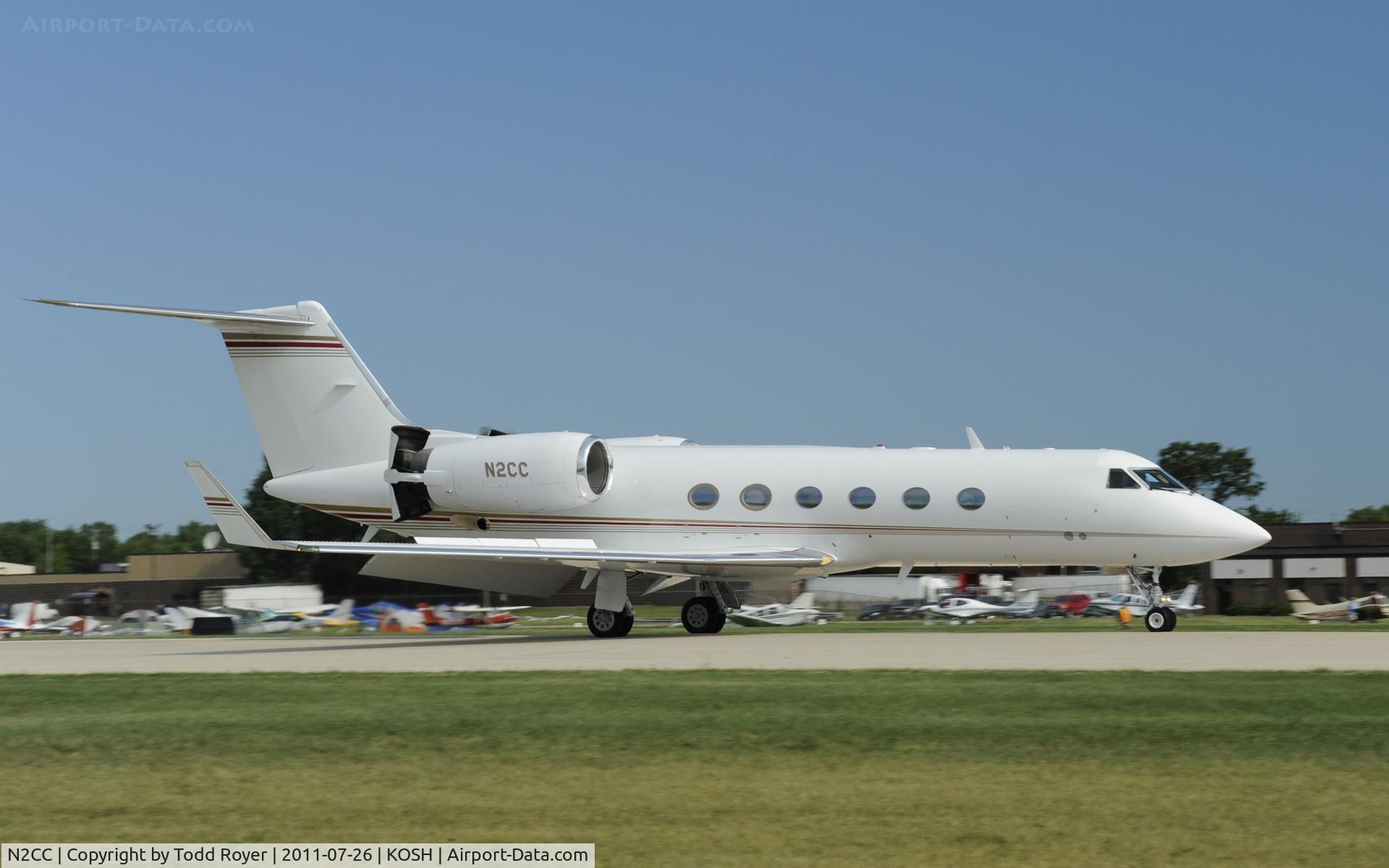 N2CC, 1998 Gulfstream Aerospace G-IV C/N 1343, AIRVENTURE 2011