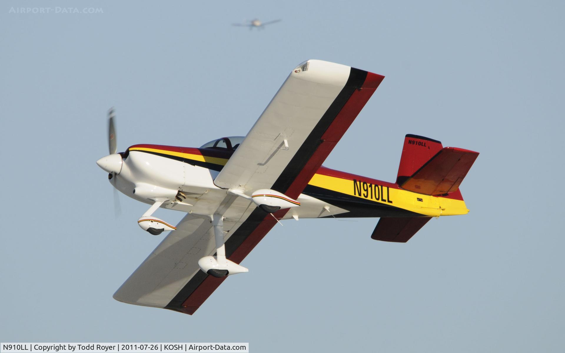 N910LL, Vans RV-8A C/N 80910, AIRVENTURE 2011