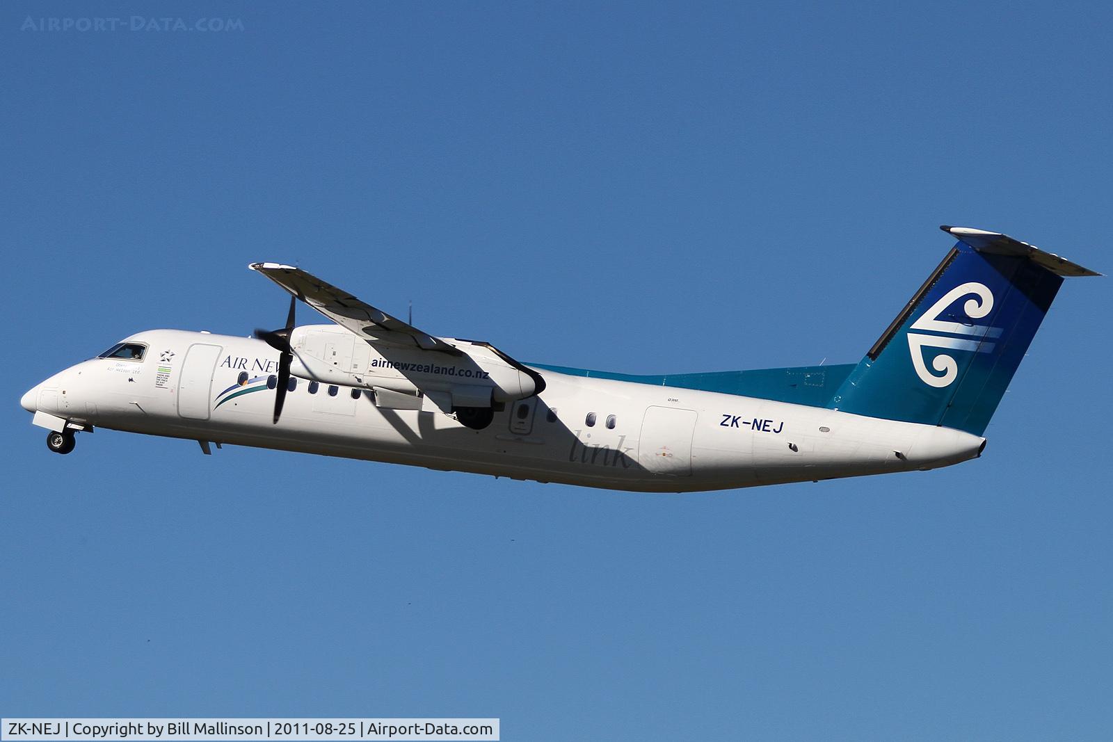 ZK-NEJ, 2006 De Havilland Canada DHC-8-311 Dash 8 C/N 625, up and away from 02