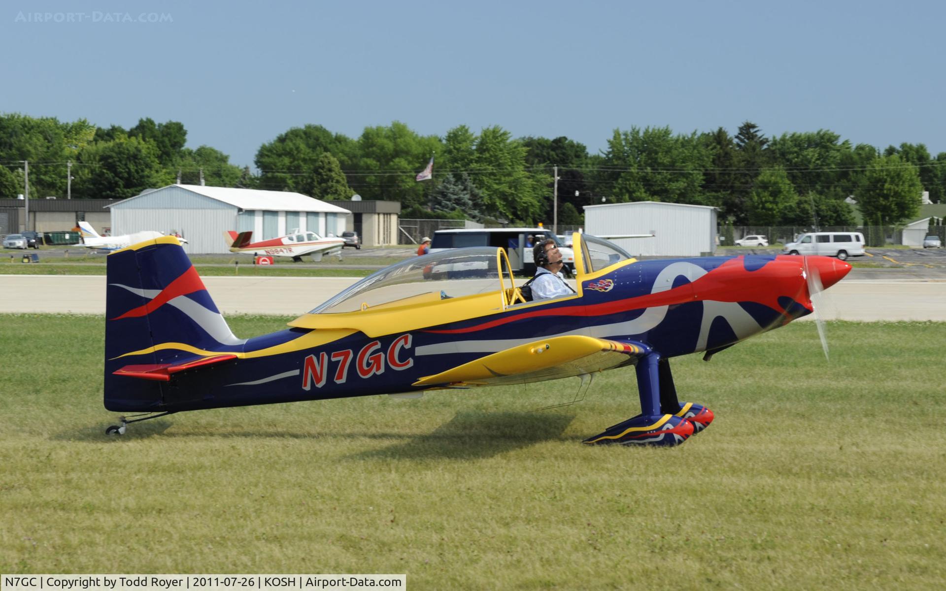 N7GC, 2003 Vans RV-8 C/N 80443, AIRVENTURE 2011