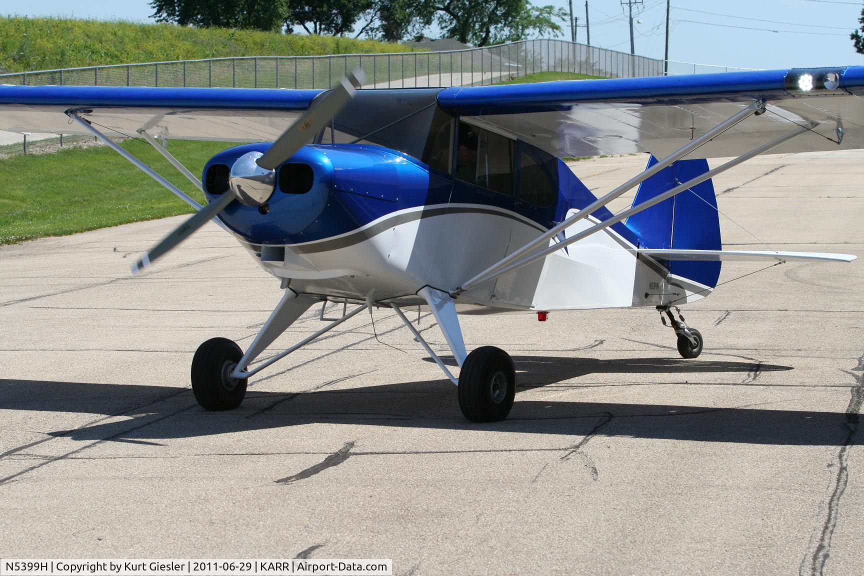 N5399H, 1949 Piper PA-16 Clipper C/N 16-206, Getting ready for first flight post restoration