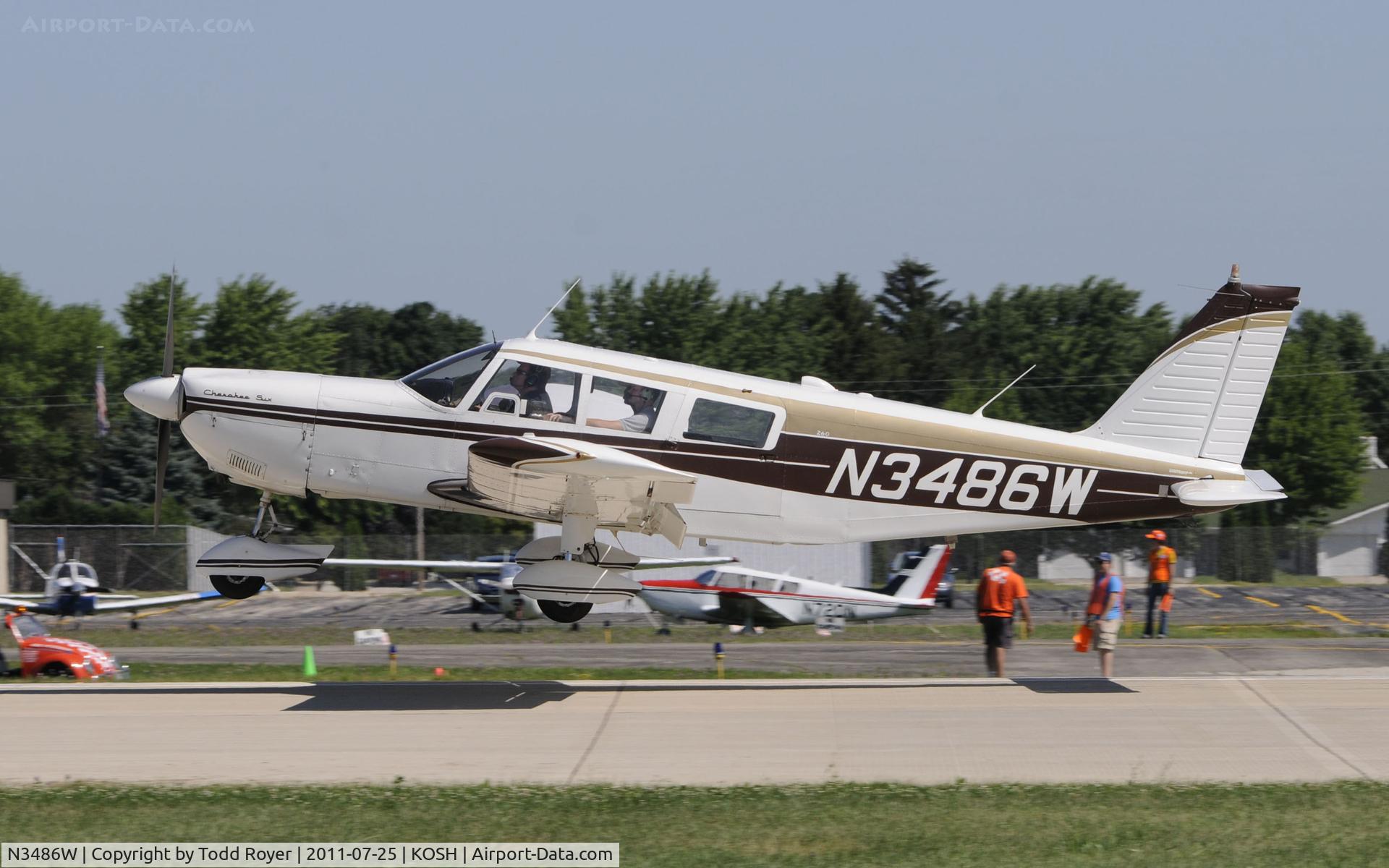 N3486W, 1966 Piper PA-32-260 Cherokee Six Cherokee Six C/N 32-364, AIRVENTURE 2011