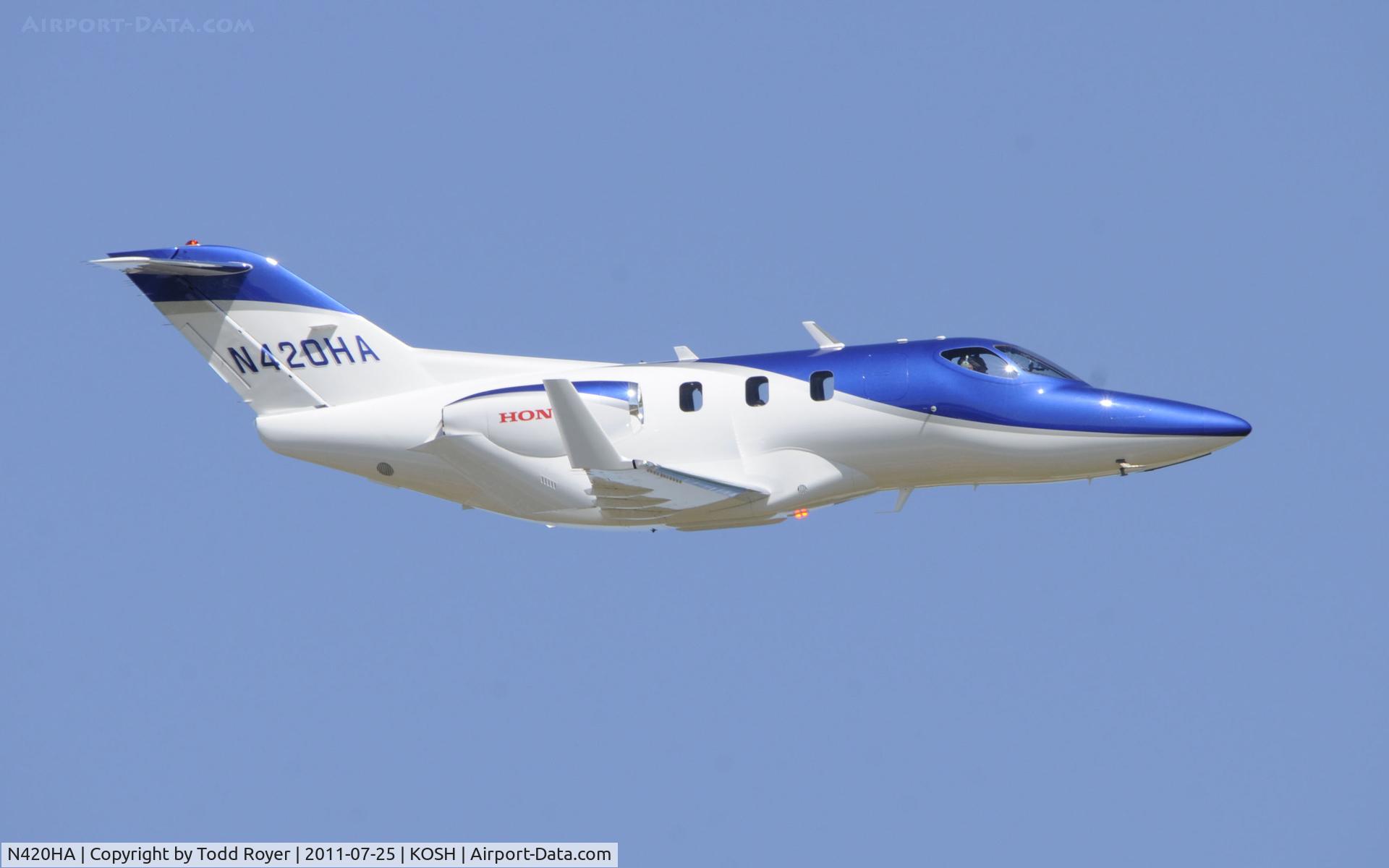 N420HA, 2003 Honda HA-420 HondaJet C/N P001, AIRVENTURE 2011
