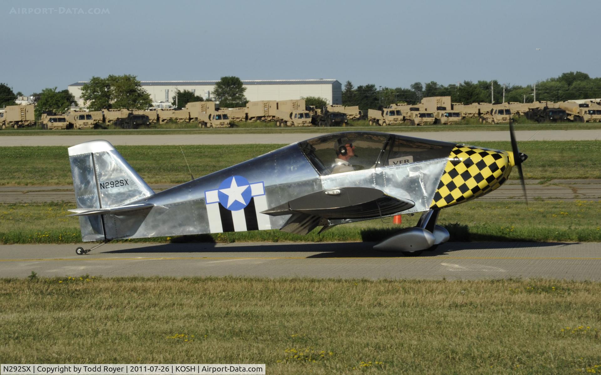 N292SX, Sonex Sonex C/N 1292, AIRVENTURE 2011