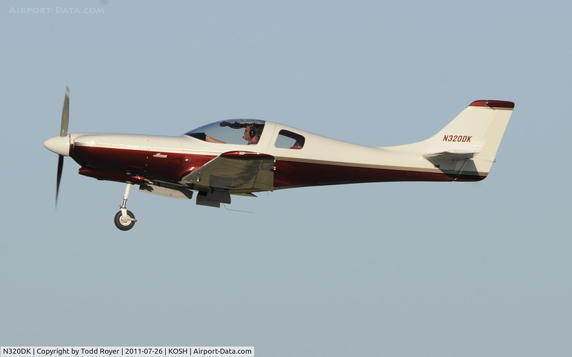 N320DK, 2003 Lancair 320 C/N 363-320-SFB, AIRVENTURE 2011