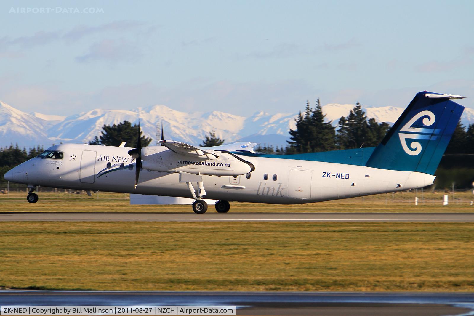 ZK-NED, 2005 De Havilland Canada DHC-8-311 Dash 8 C/N 617, rotating from 20