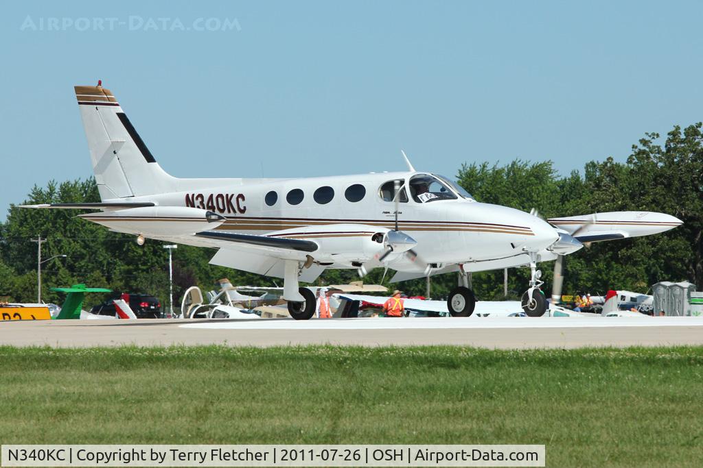 N340KC, 1980 Cessna 340A C/N 340A0959, 1980 Cessna 340A, c/n: 340A0959
at 2011 Oshkosh