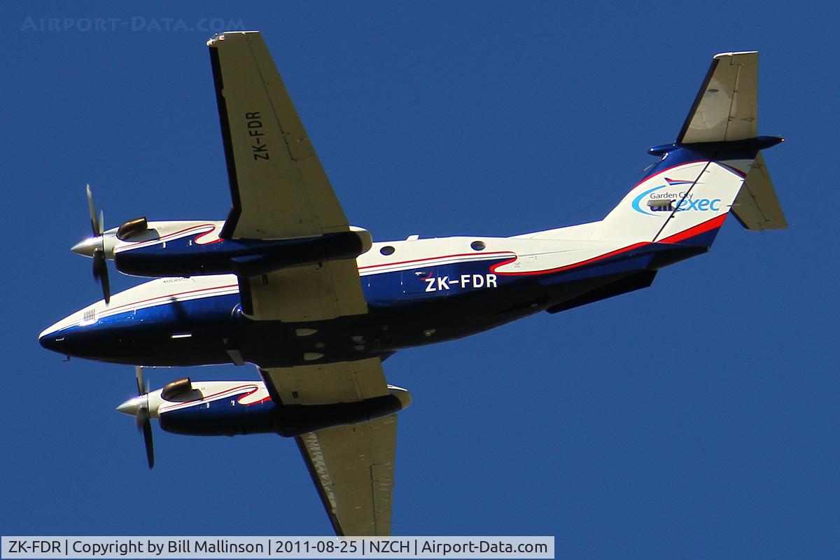 ZK-FDR, 1981 Beech 200C Super King Air C/N BL-31, away from 02, for a Medevac
