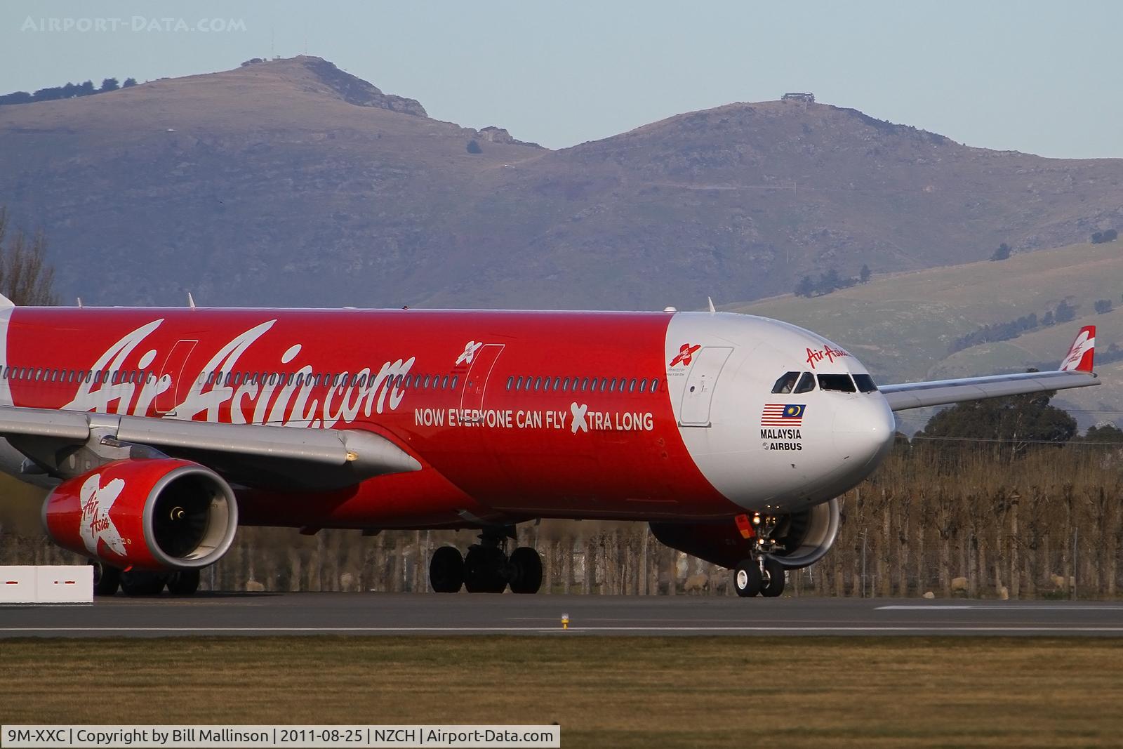 9M-XXC, 2009 Airbus A330-343X C/N 1048, READY TO LINE UP ON 02