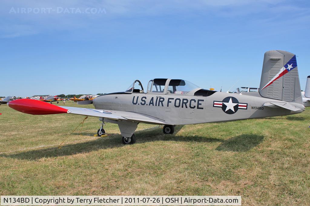 N134BD, 1956 Beech T-34B C/N BG-165, 1956 Beech T-34B, c/n: BG-165 ex Bu140831
at 2011 Oshkosh