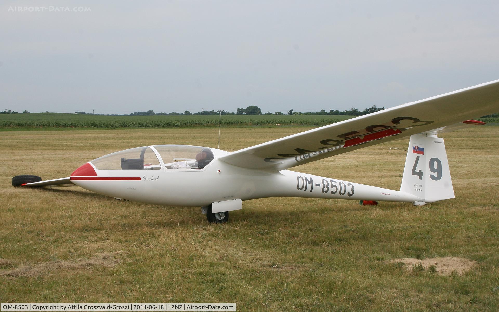 OM-8503, Orlican VSO 10b Gradient C/N 150189, Nové Zámky Airport - Slovakia