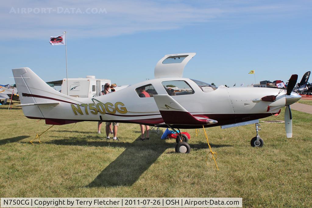 N750CG, 2006 Lancair IV-PT C/N LIV-548, 2006 Rosel George F LANCAIR IV-PT, c/n: LIV 548 at 2011 Oshkosh